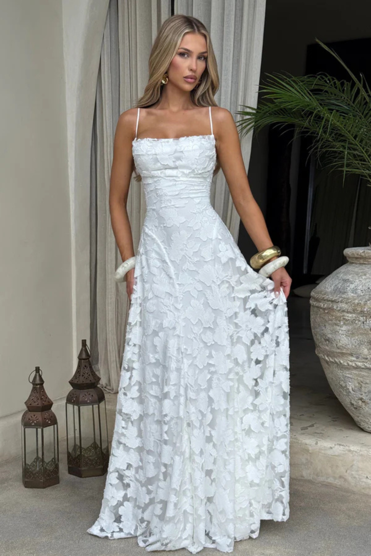 Robe Maxi Violaine moderne