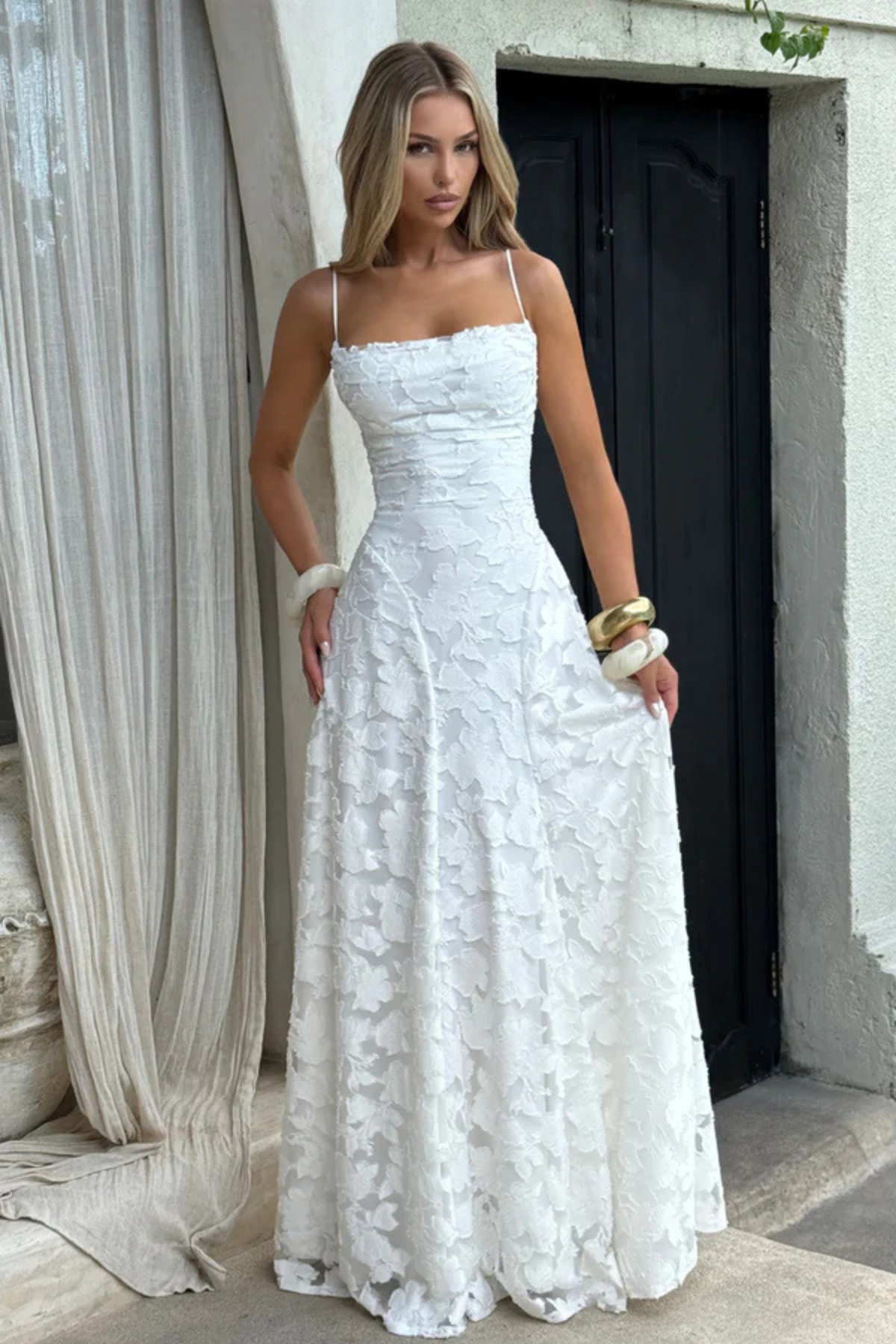 Robe Maxi Violaine moderne