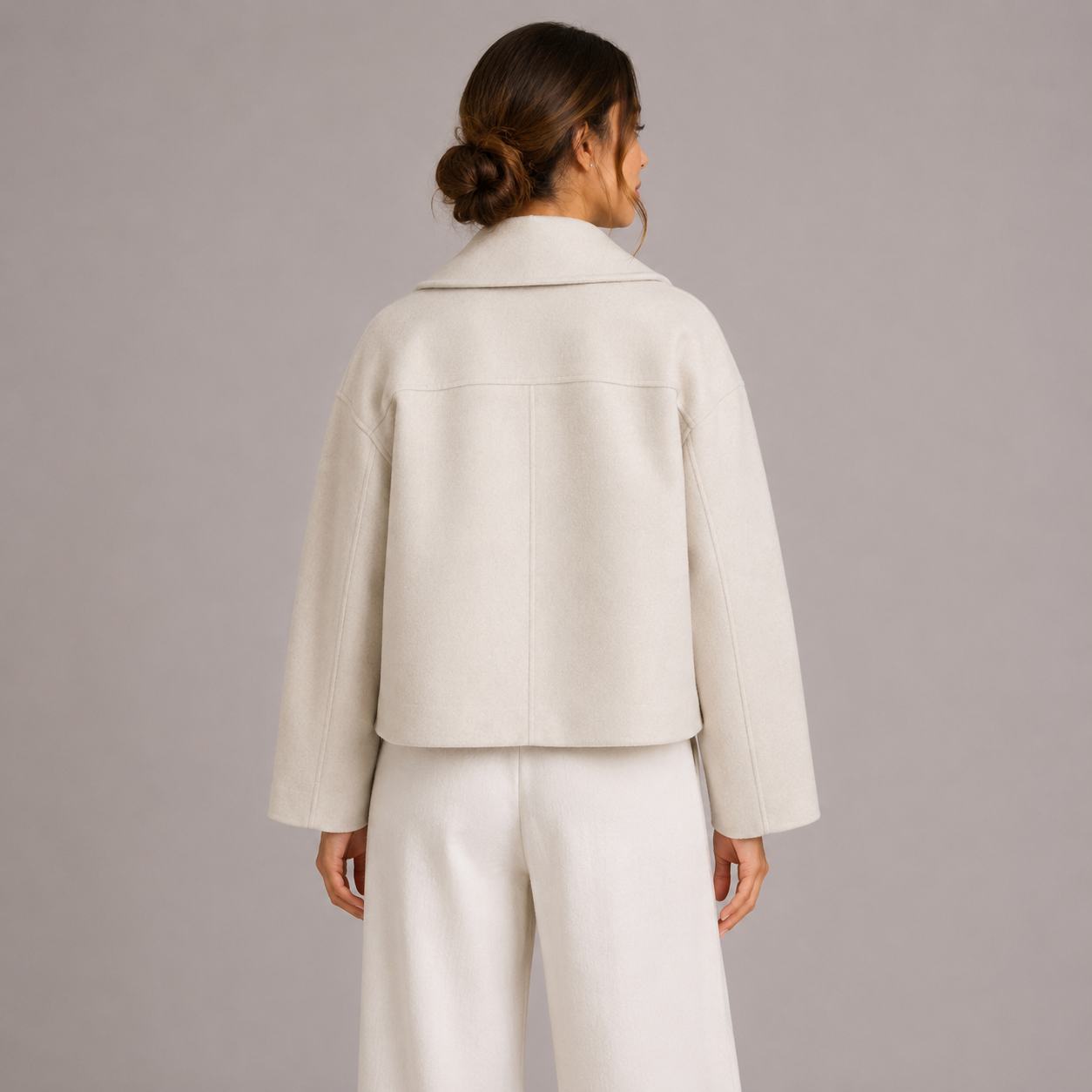 Veste cintrée minimaliste femme, coupe structurée
