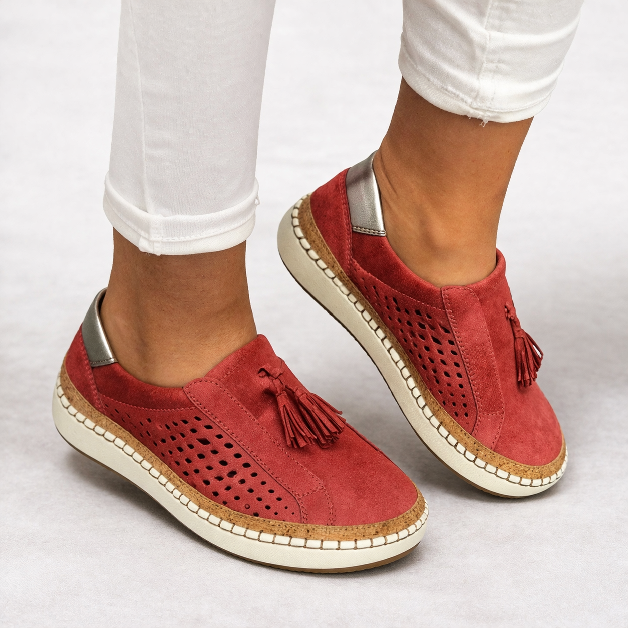 Chaussures confort femme à enfiler