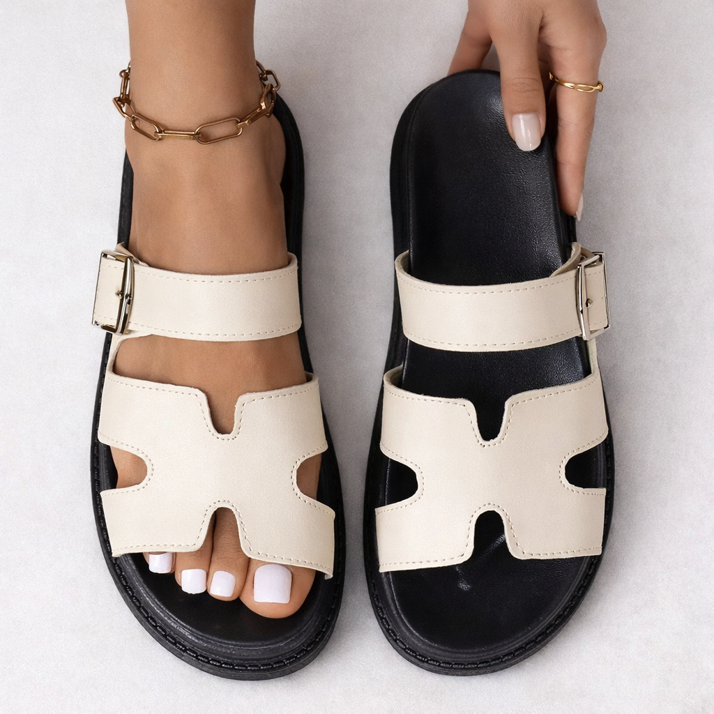 Sandales de marche confort femme