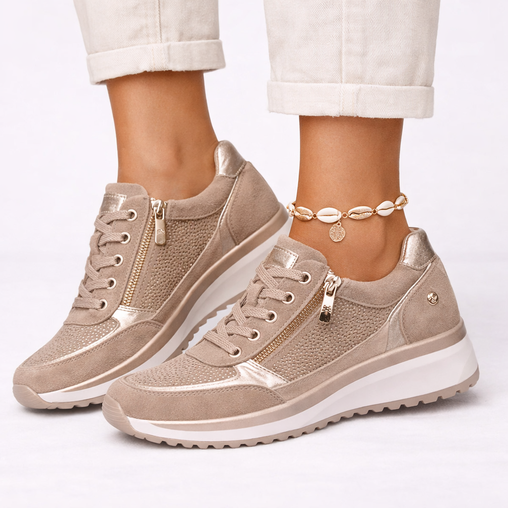 Baskets confort femme