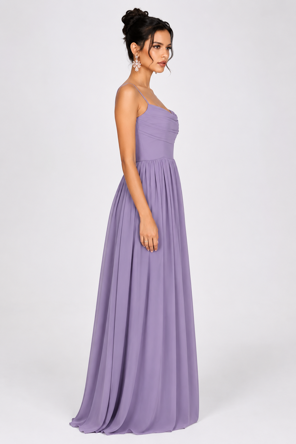 Robe Maxi Rose moderne