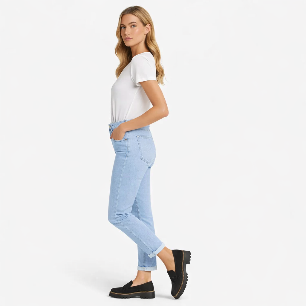 Mocassins confort femme à enfiler