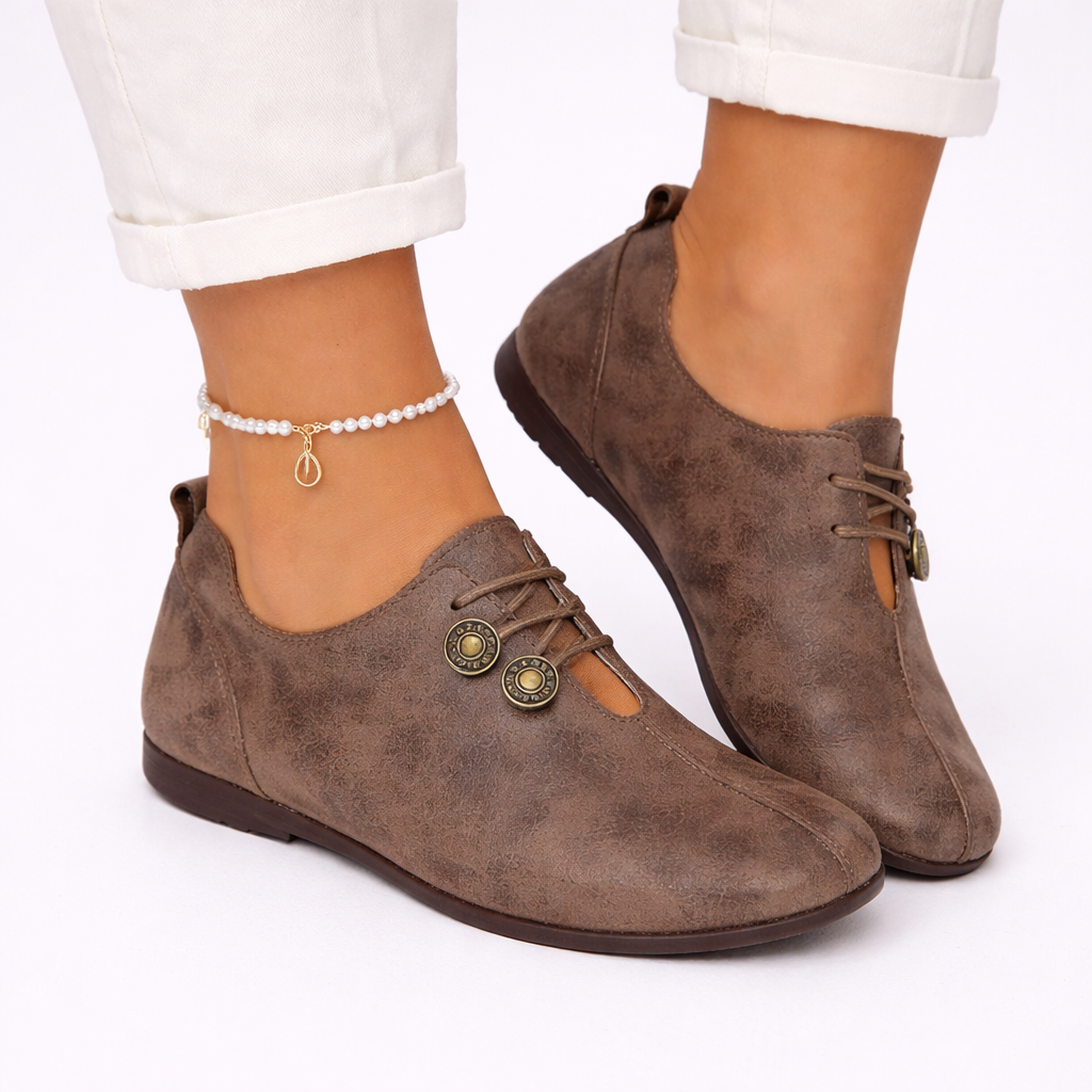 Mocassins confort femme à enfiler