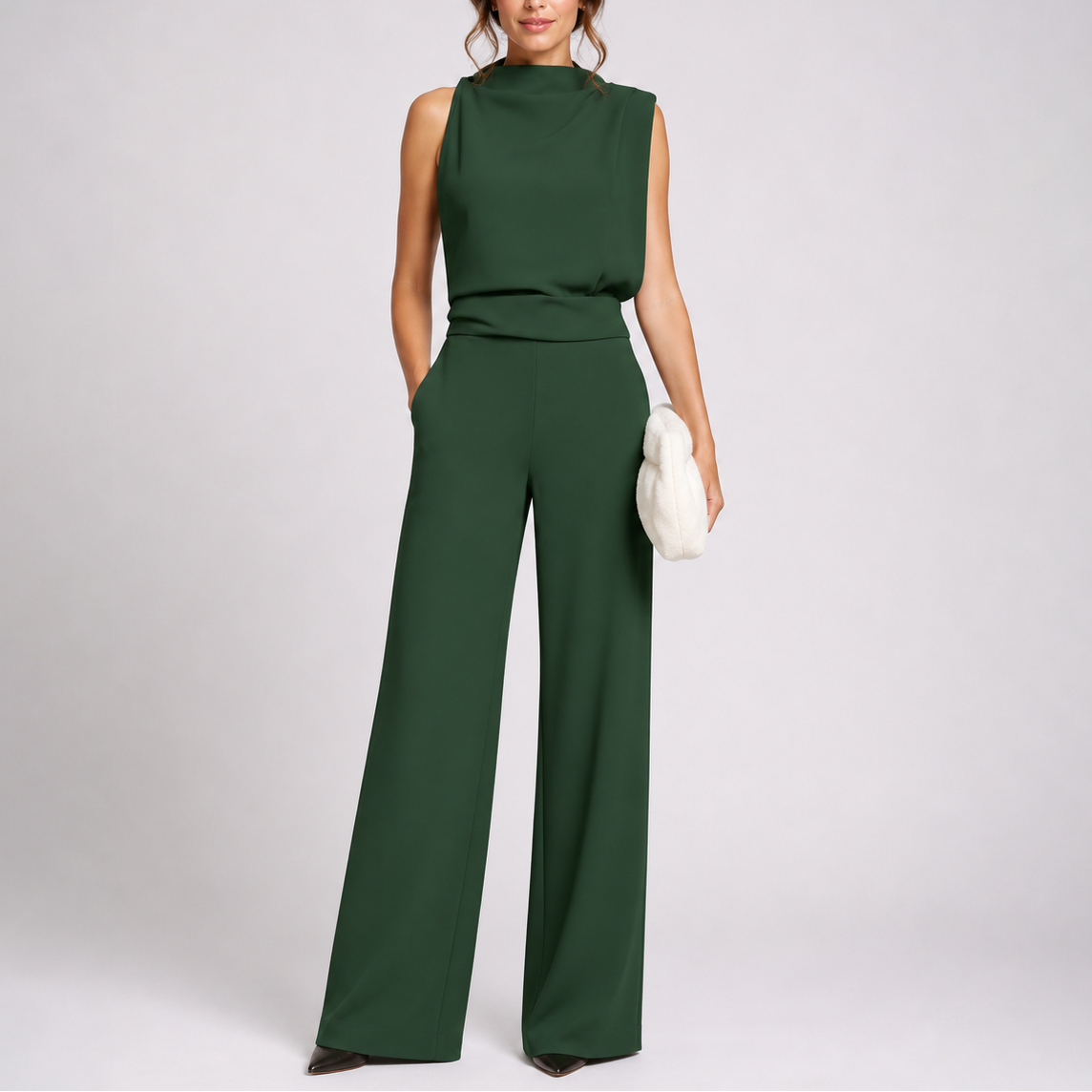 Article femme coupe large sans manches