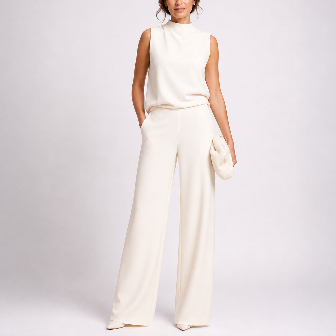 Article femme coupe large sans manches