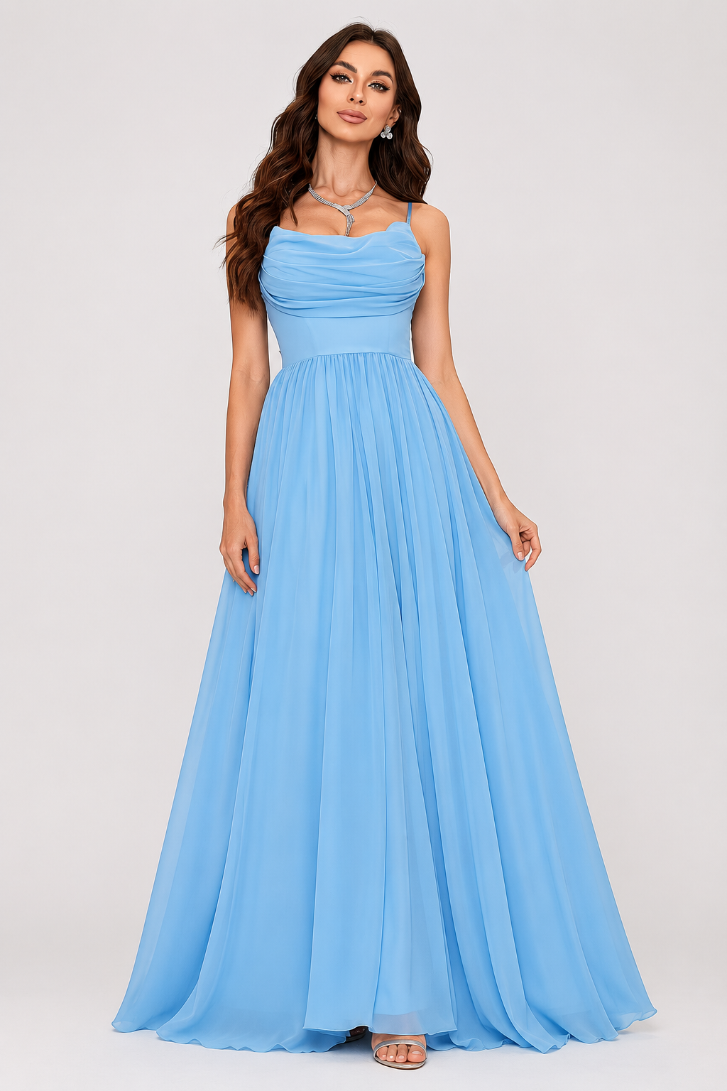 Robe Maxi Rose moderne