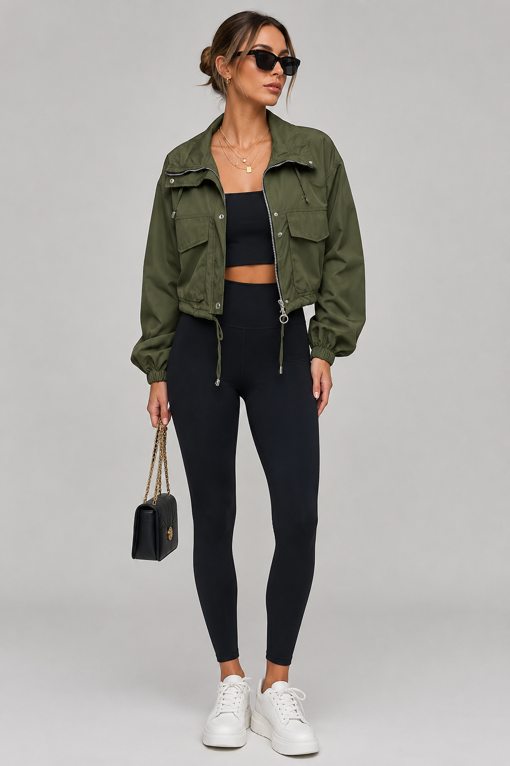 Blouson bomber femme