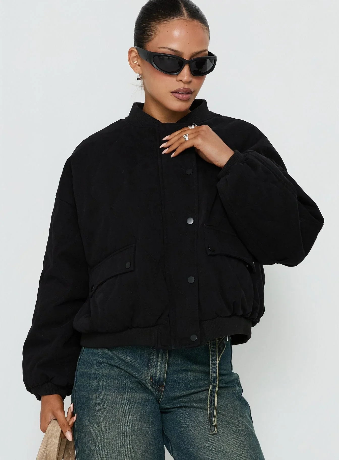 Blouson bomber femme