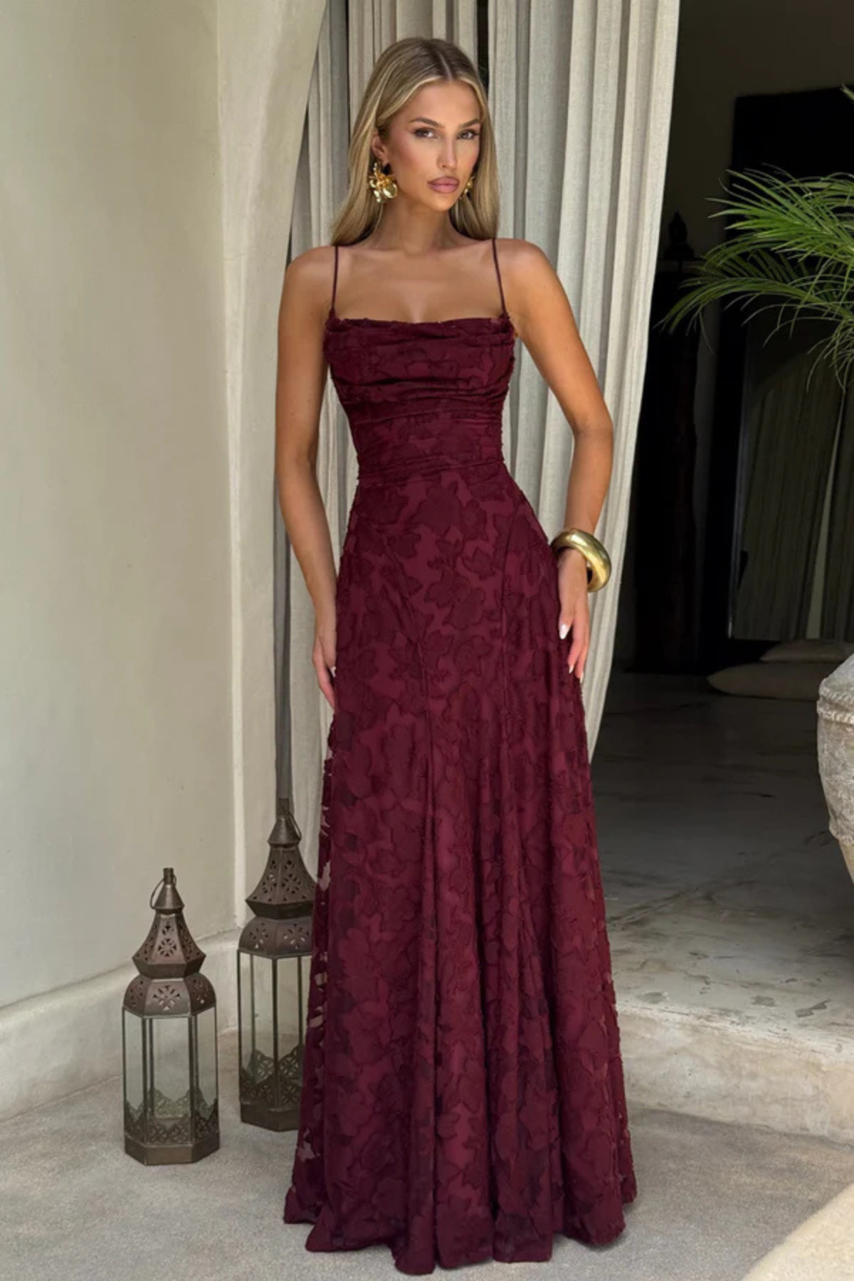 Robe longue femme
