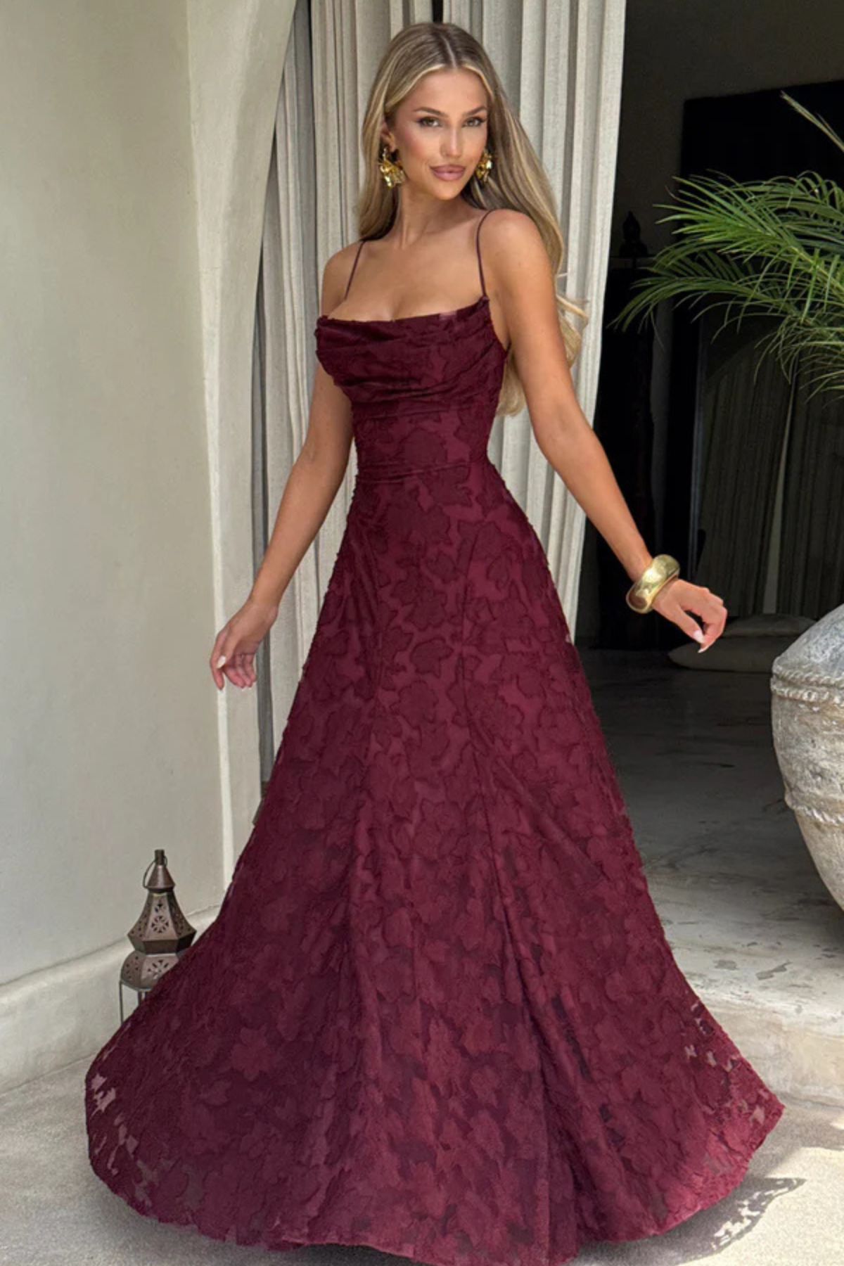 Robe Maxi Violaine moderne