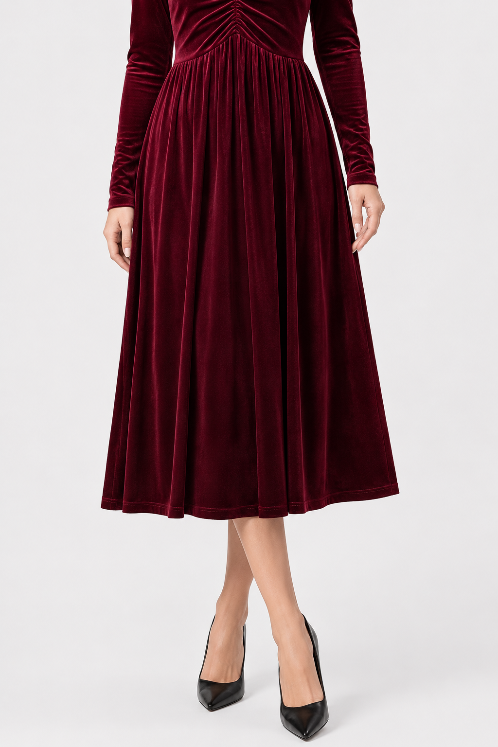 Robe midi femme
