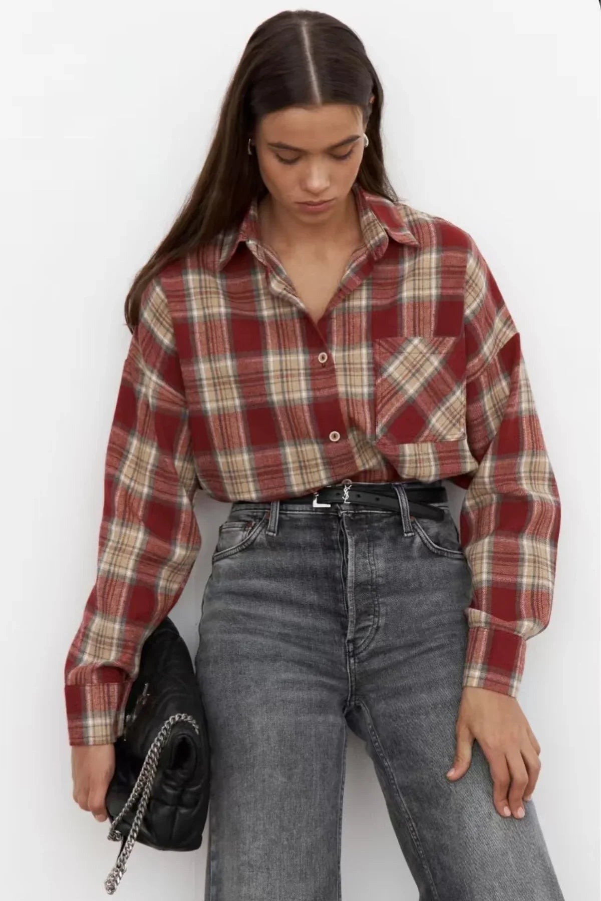 Blouse femme coupe ample