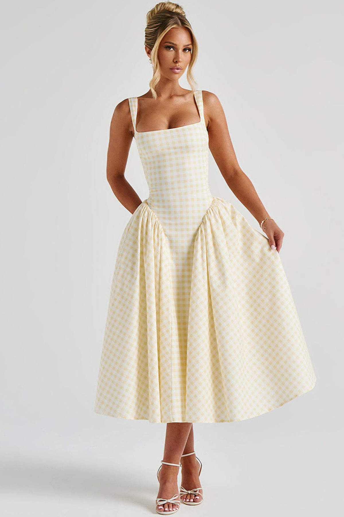 Robe midi femme
