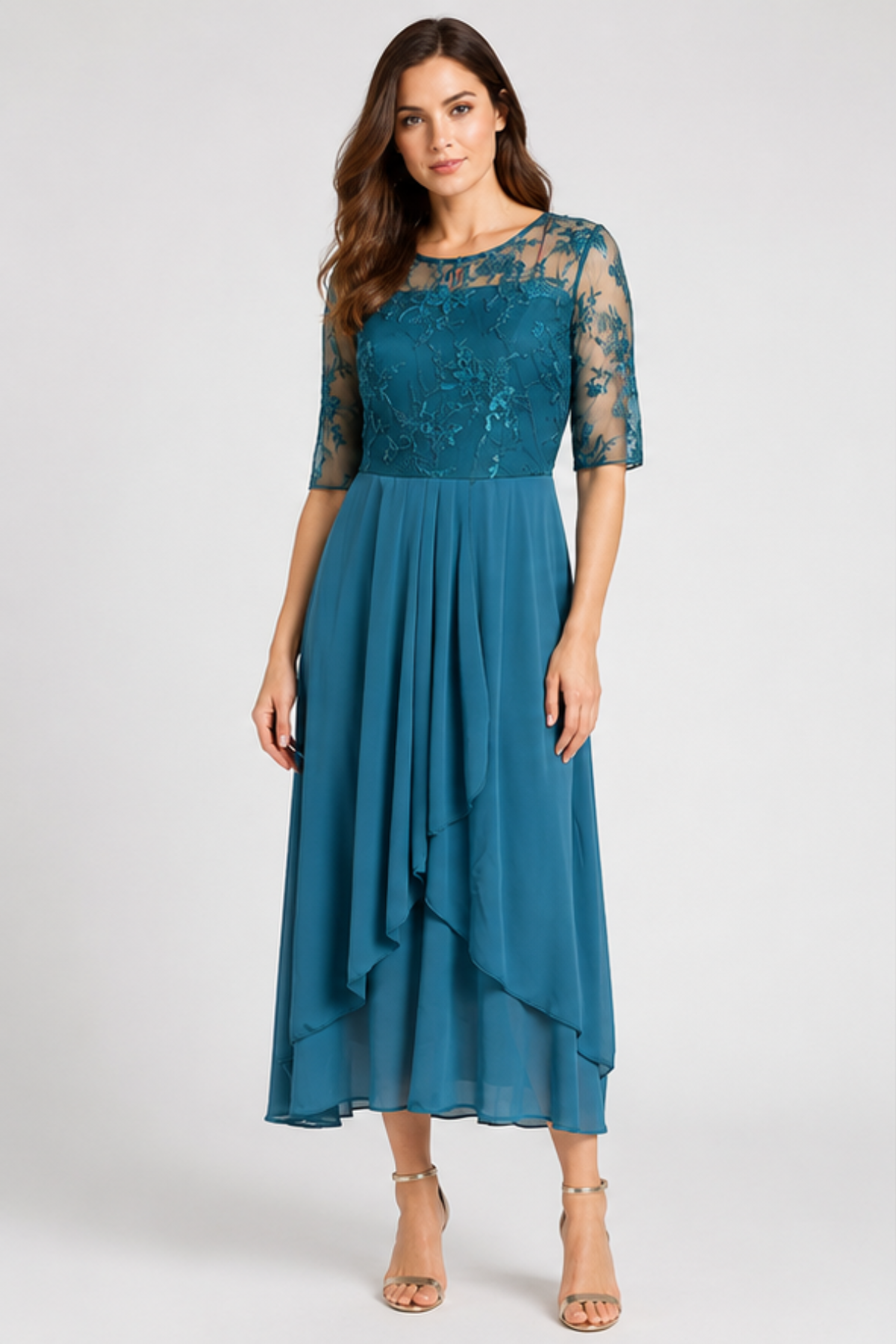 Robe midi femme