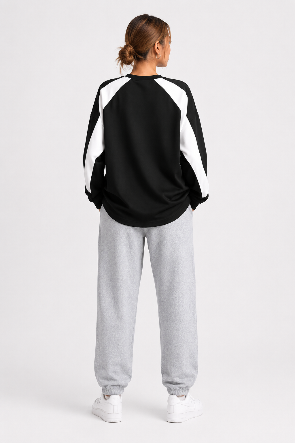 Pull femme coupe ample