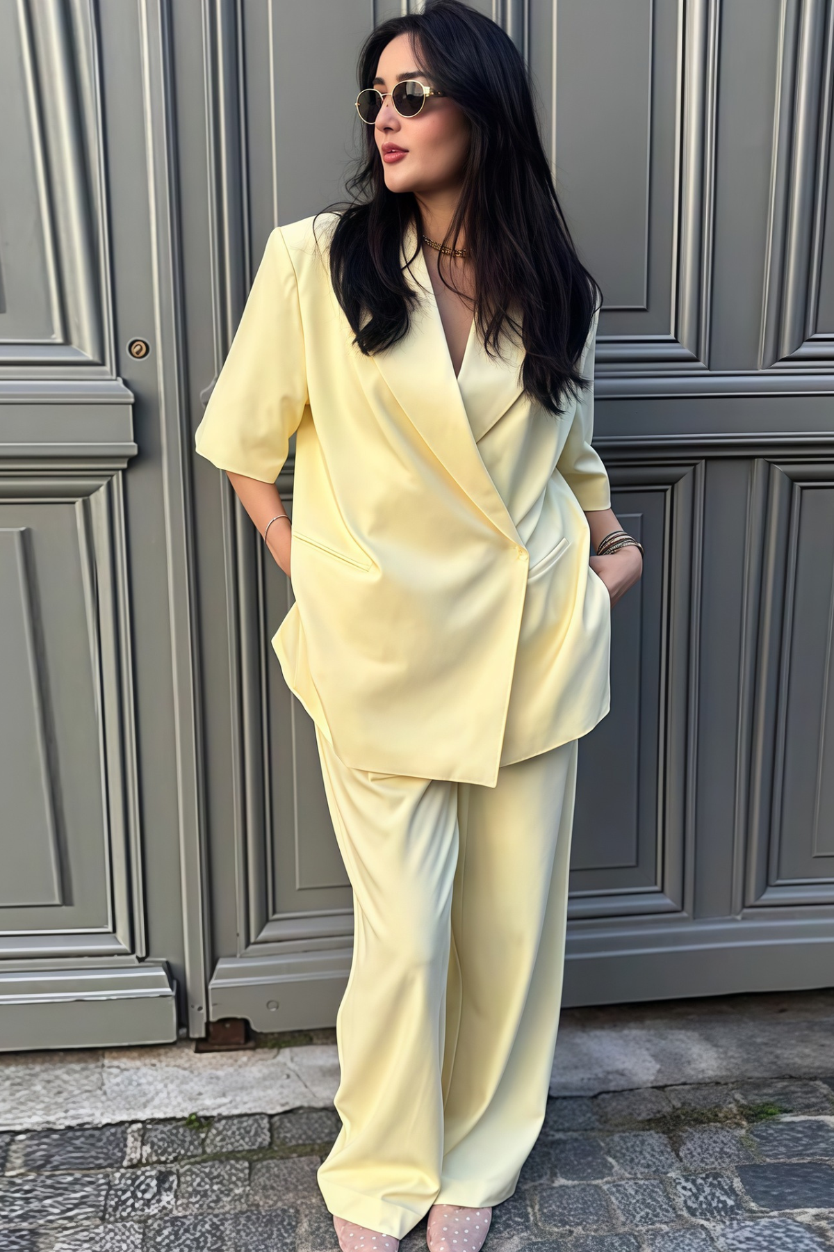 Veste femme coupe ample
