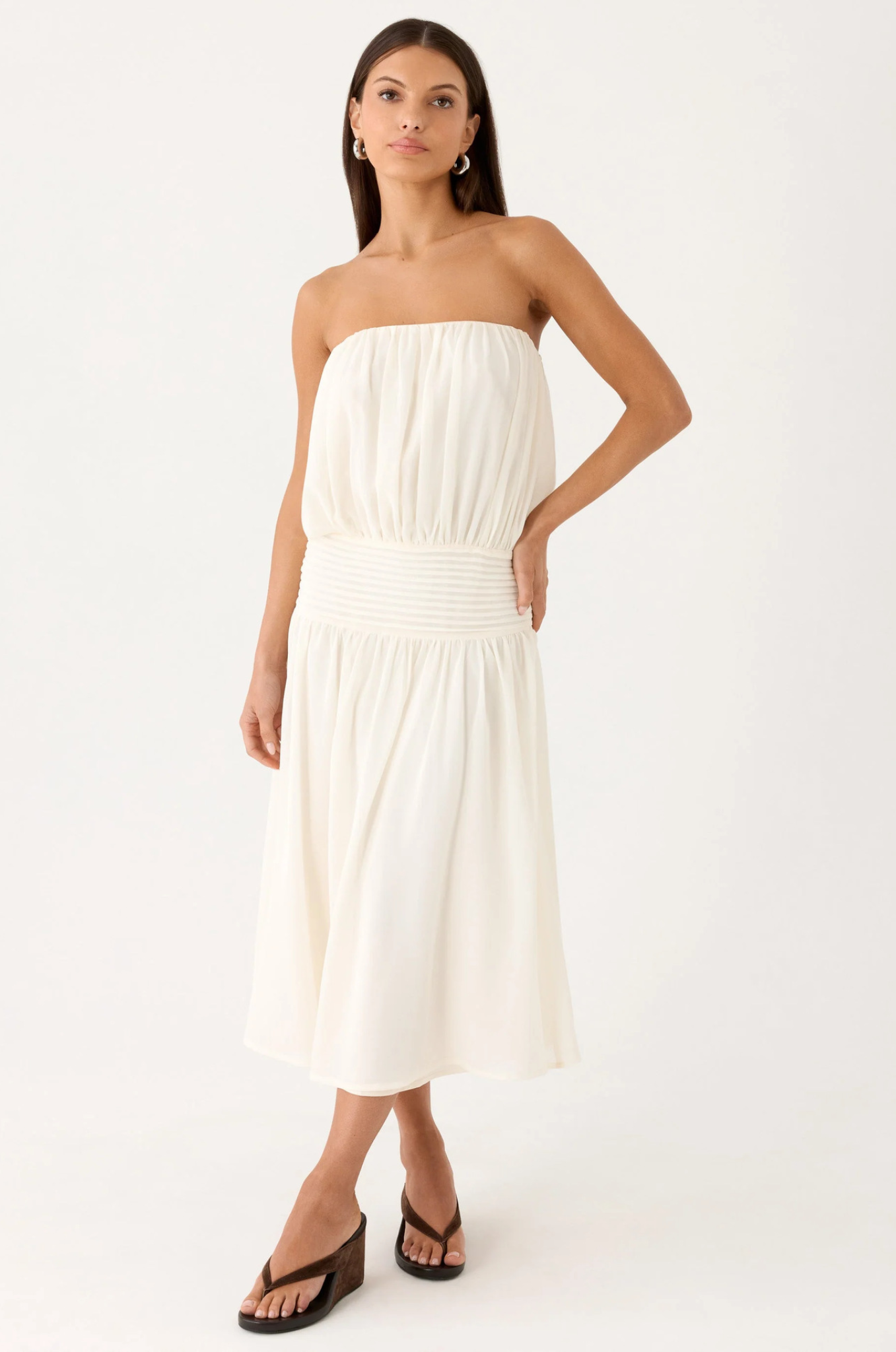 Robe midi femme