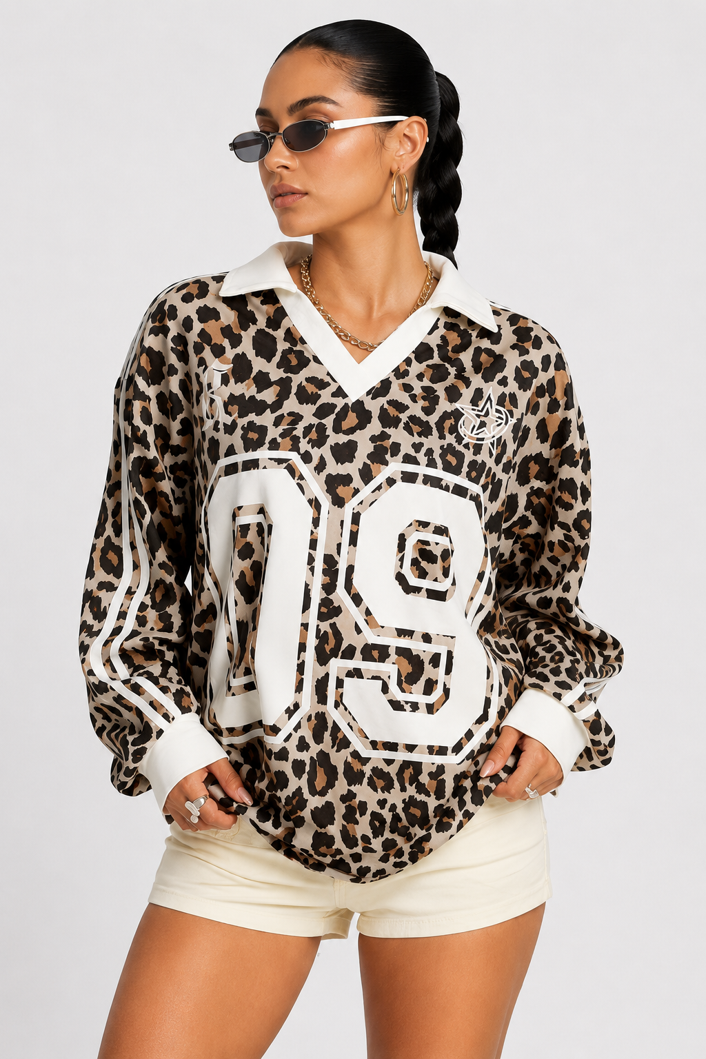 Pull femme coupe ample