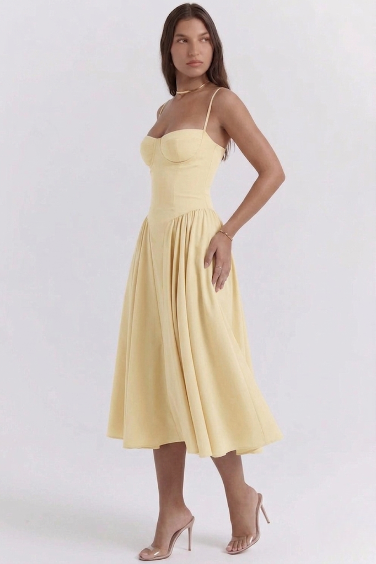 Robe midi femme