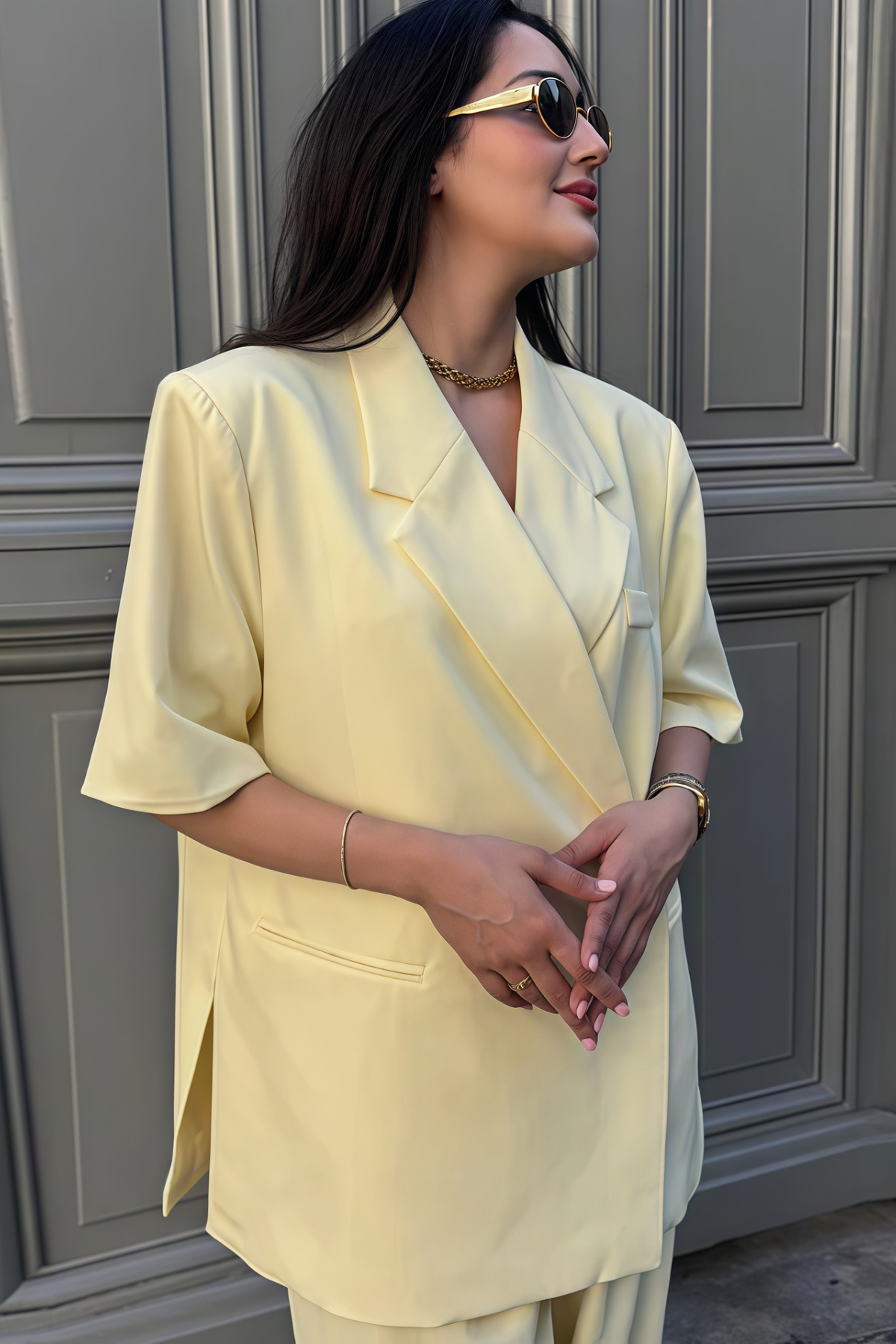 Veste femme coupe ample