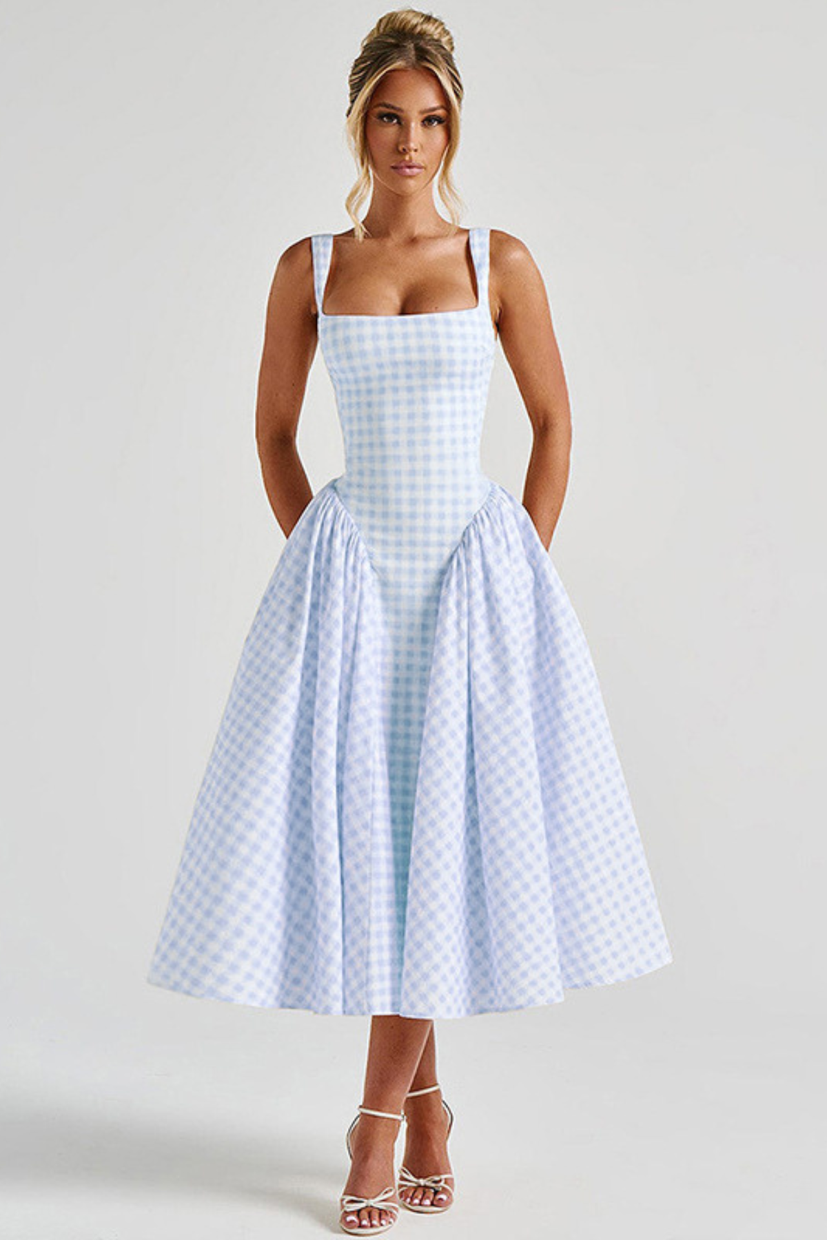 Robe midi femme