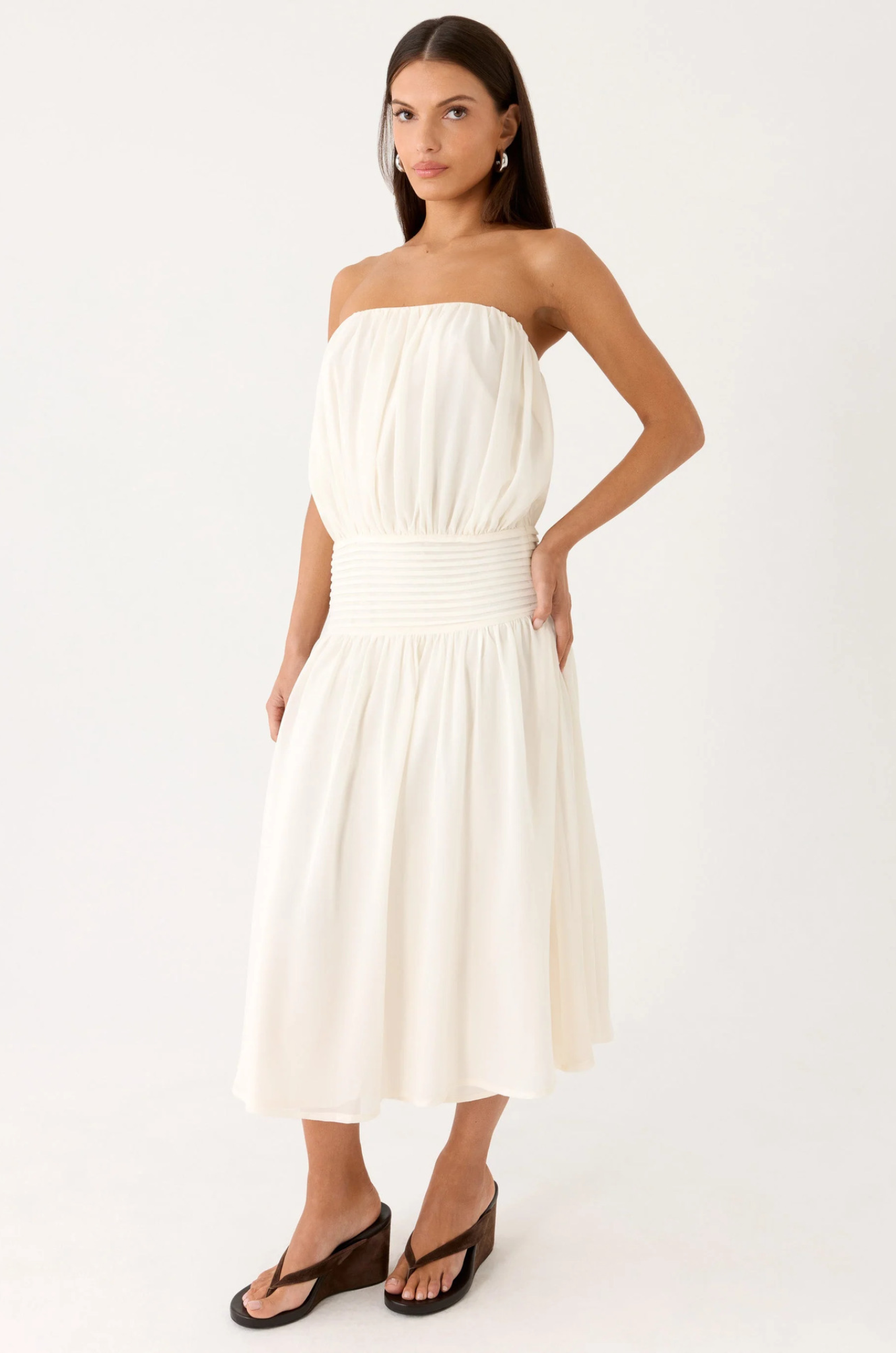 Robe midi femme