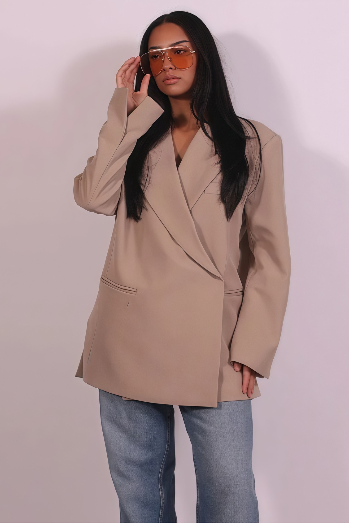 Veste femme coupe ample