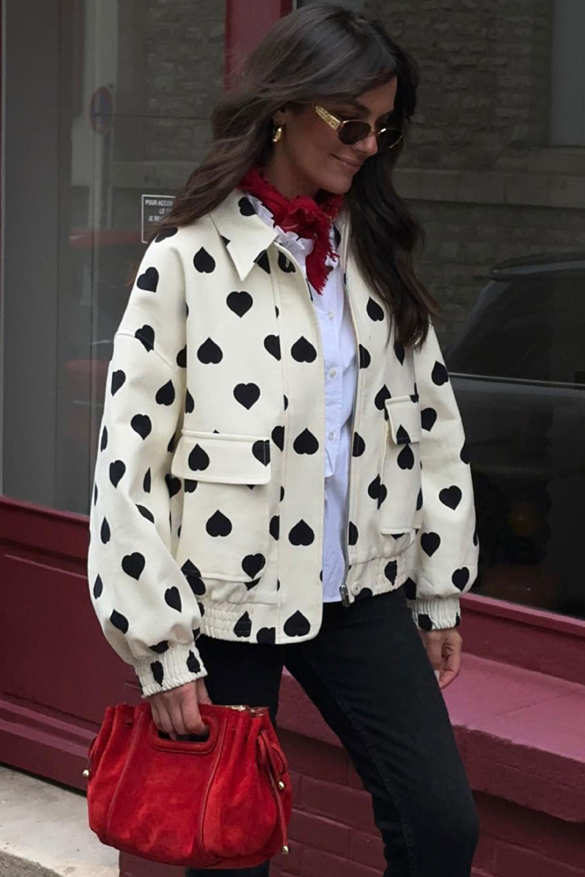 Blouson bomber femme