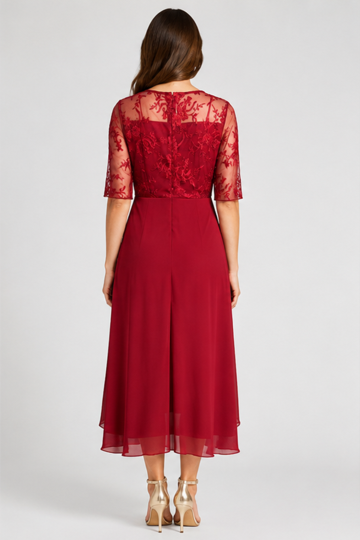 Robe midi femme