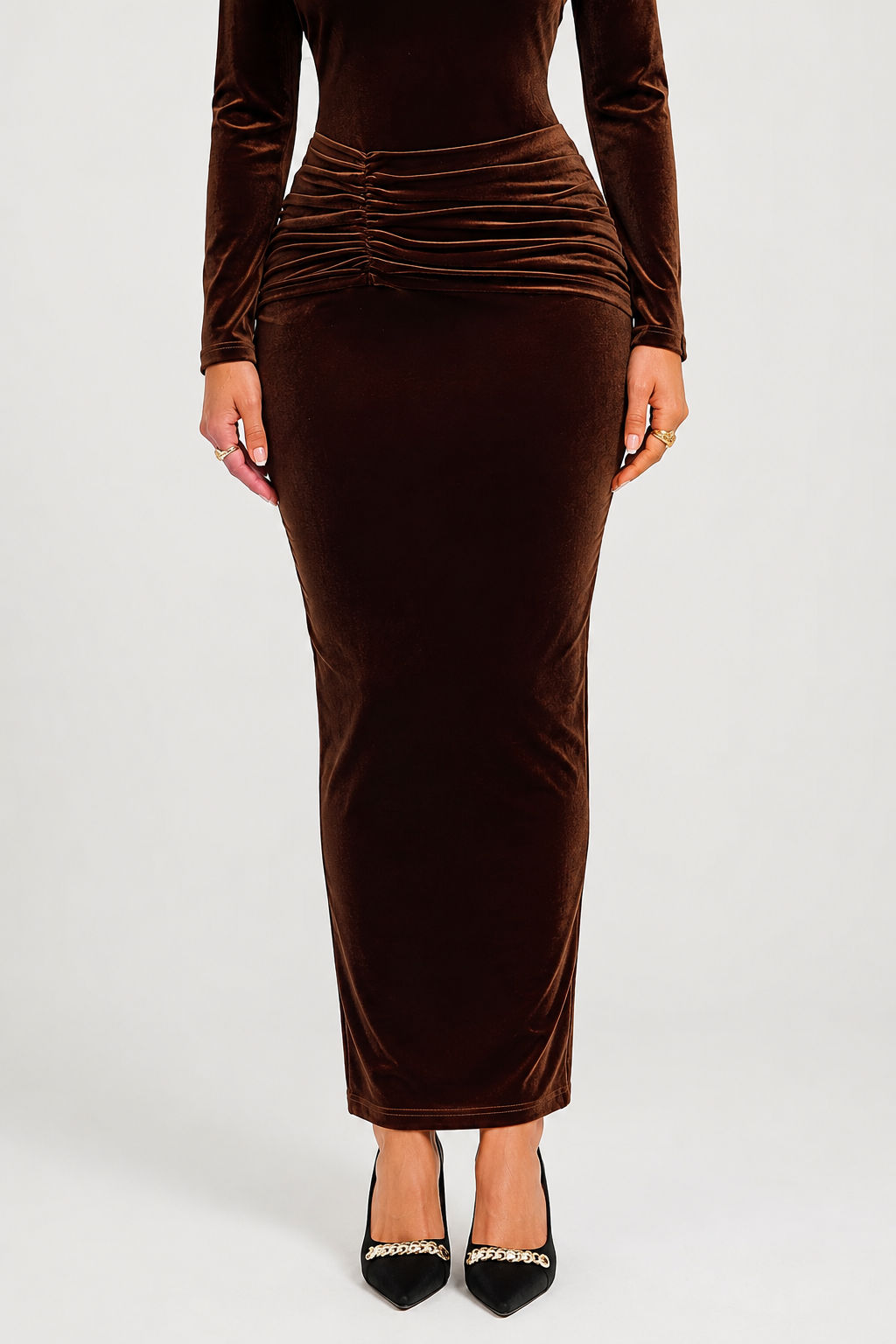Robe longue femme