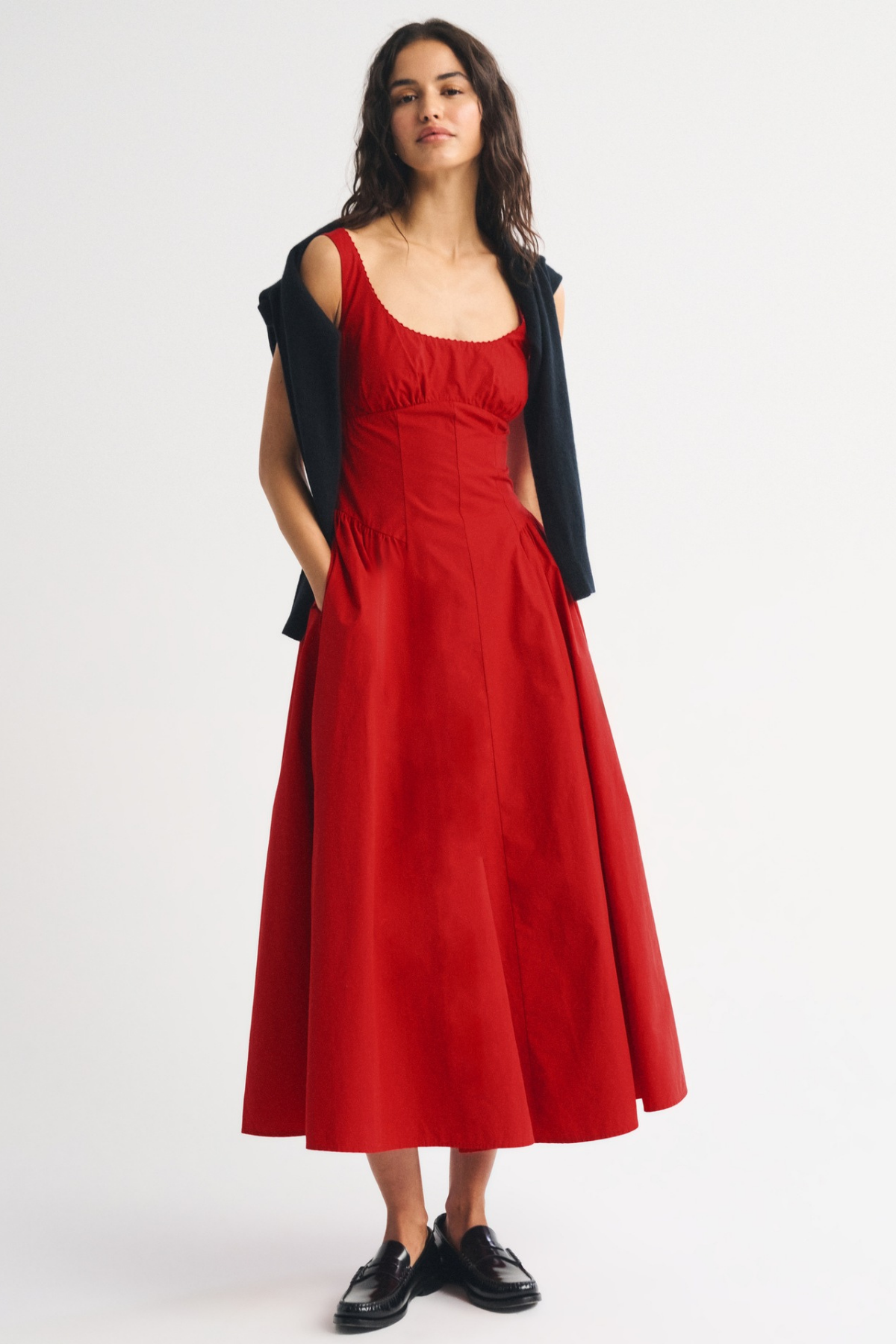 Robe midi femme