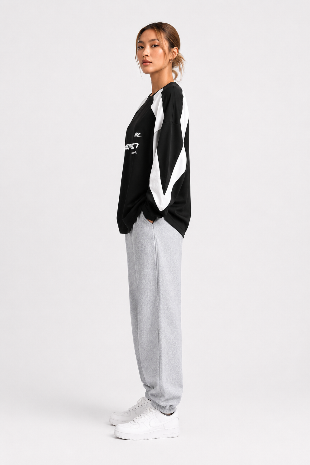 Pull femme coupe ample