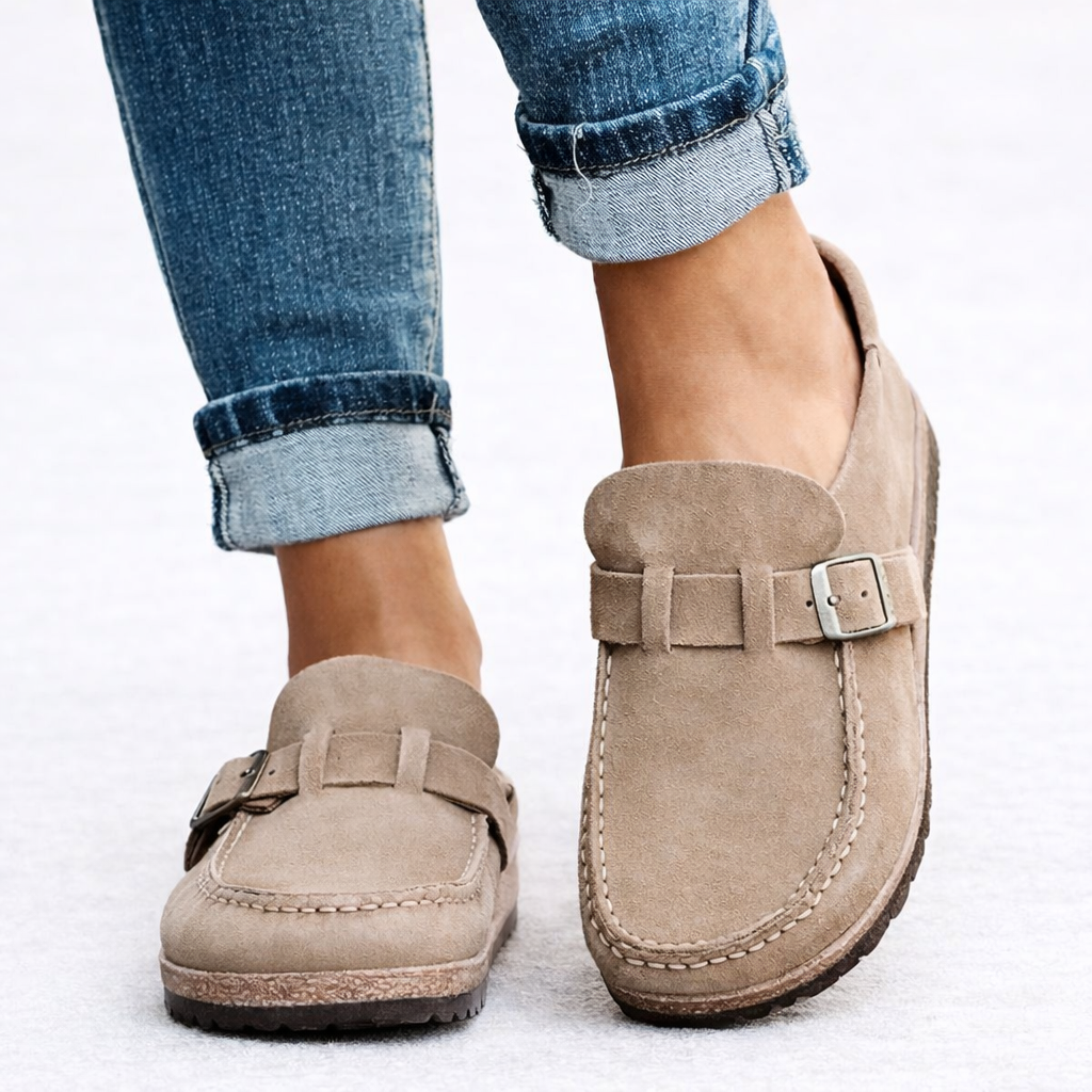Mocassins femme à enfiler