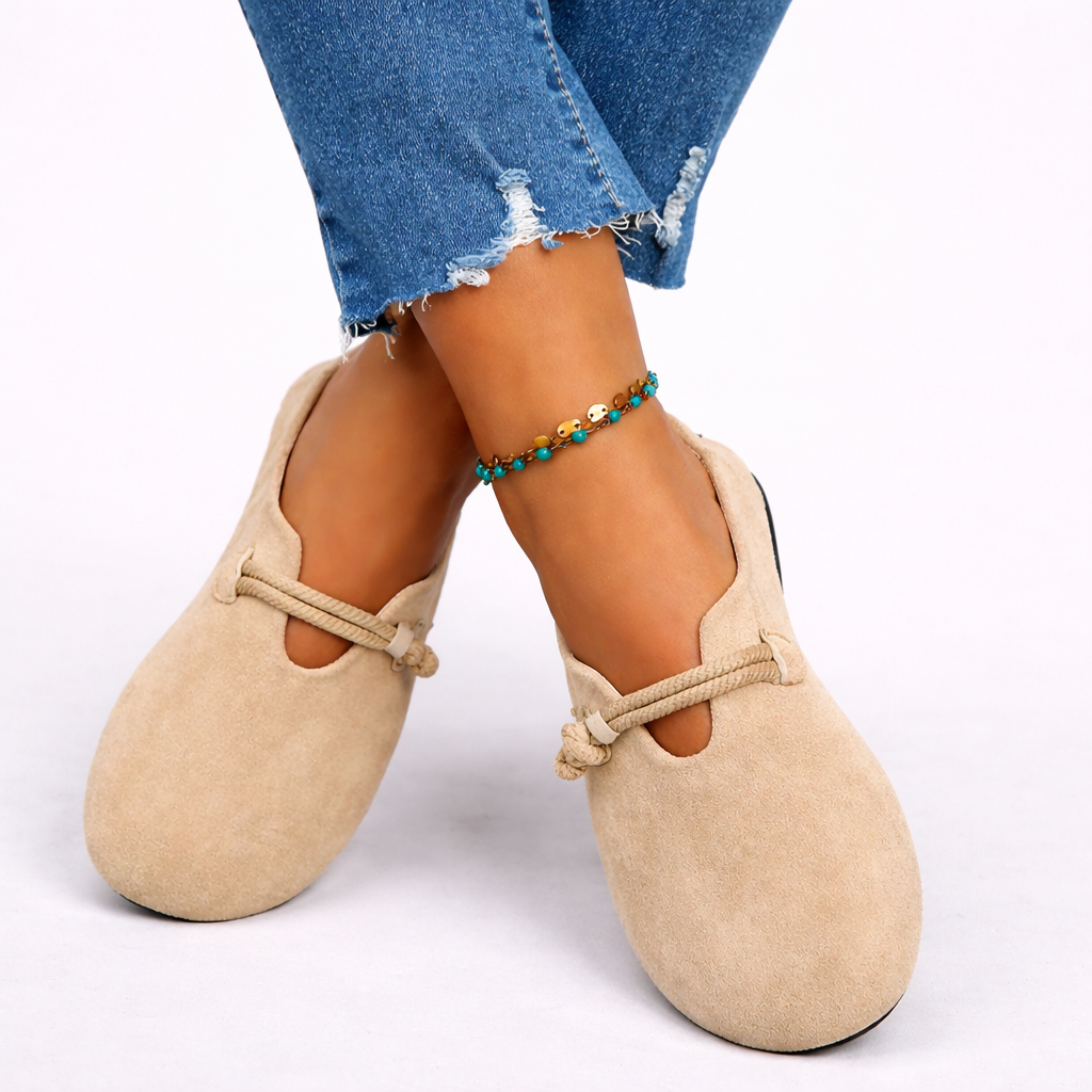 Mocassins confort femme à enfiler