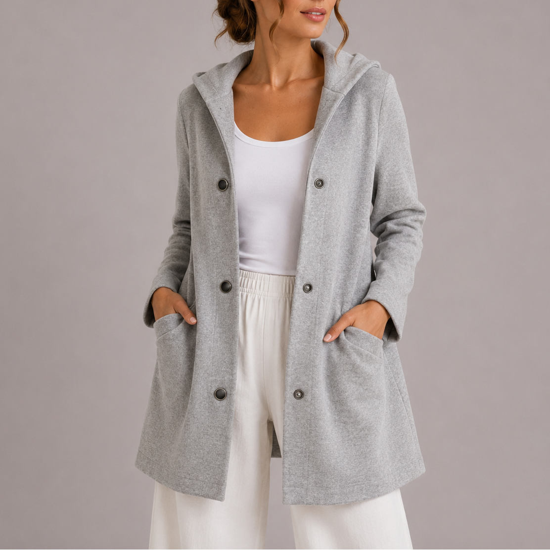 Cardigan femme décontracté