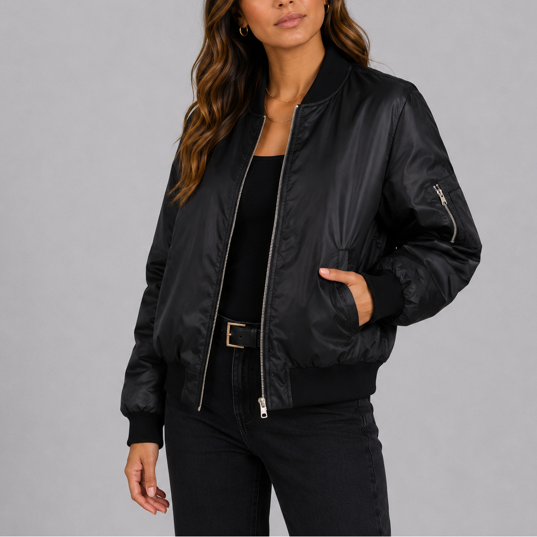 Blouson bomber léger femme