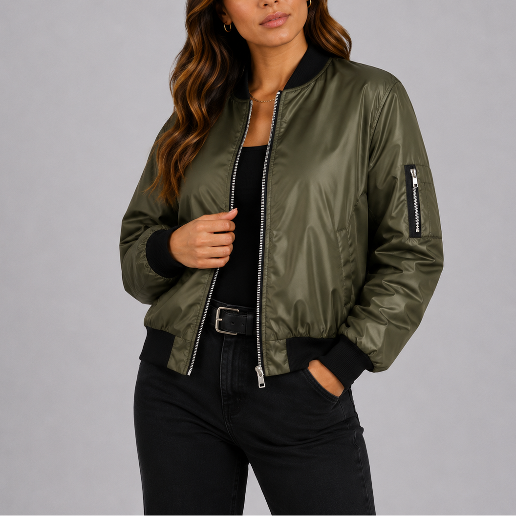 Blouson bomber femme
