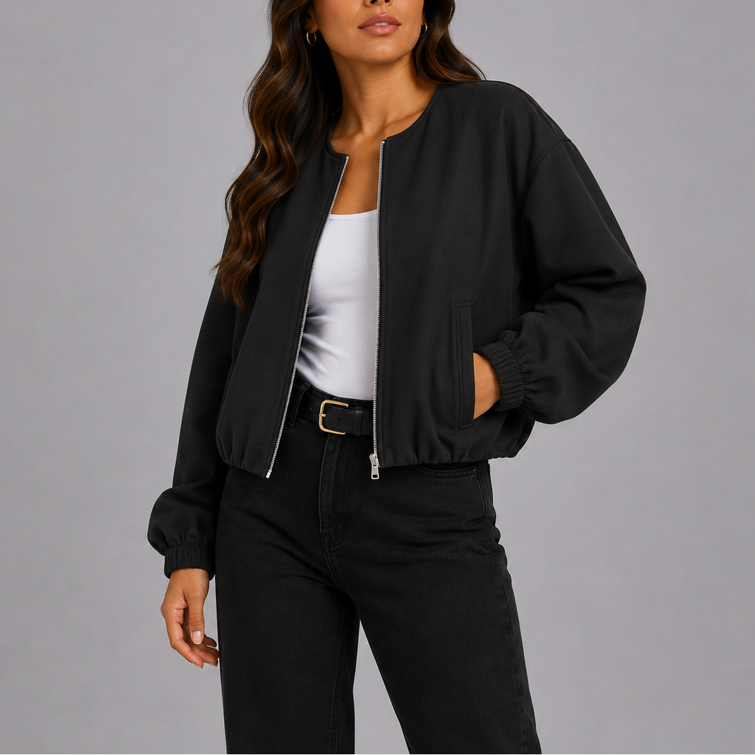 Blouson bomber léger femme