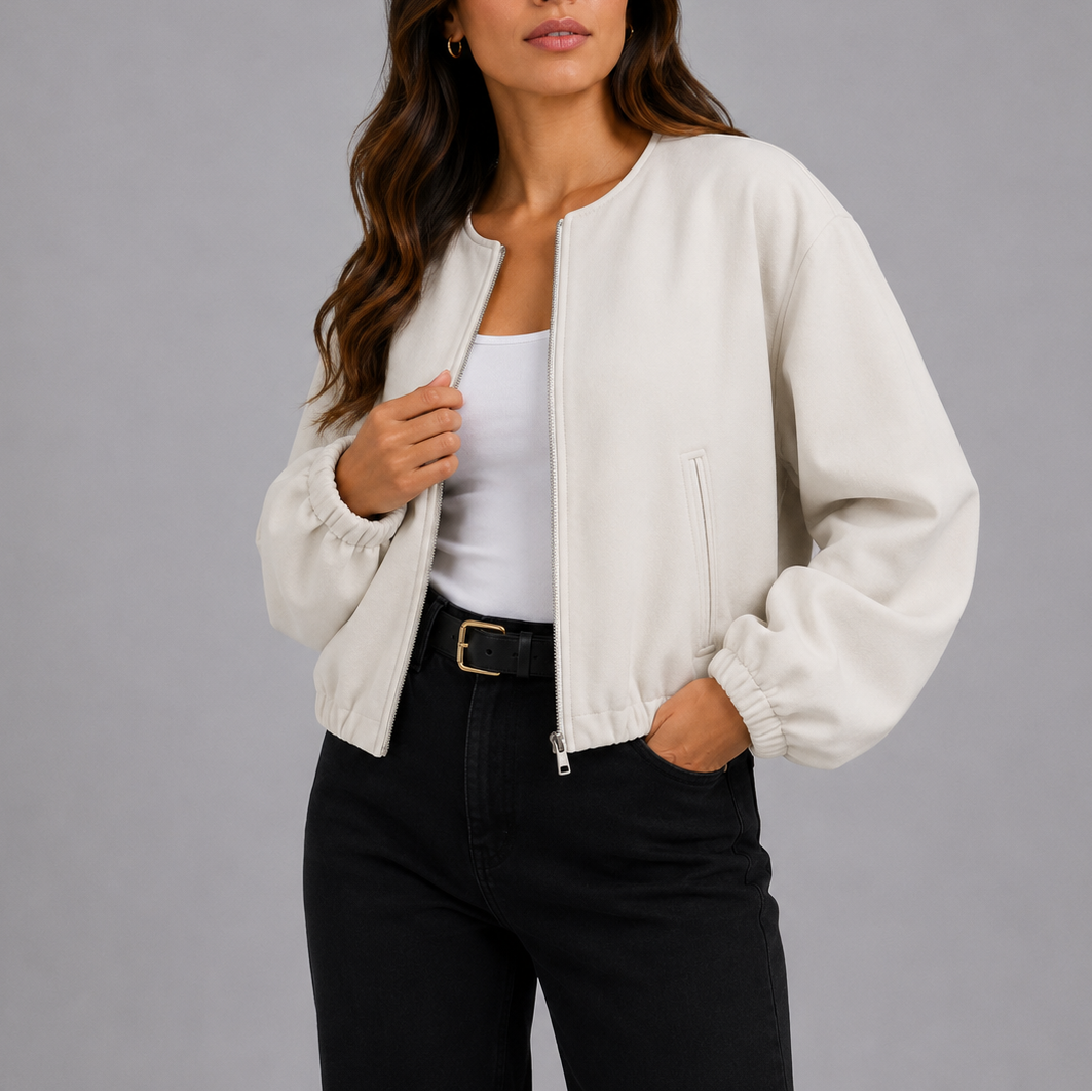 Blouson bomber léger femme