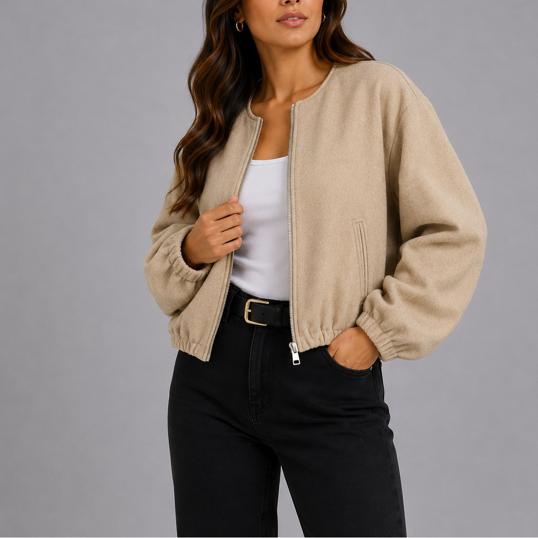 Blouson bomber léger femme