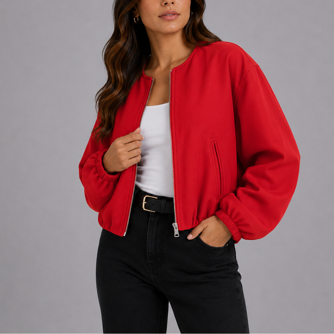 Blouson bomber léger femme