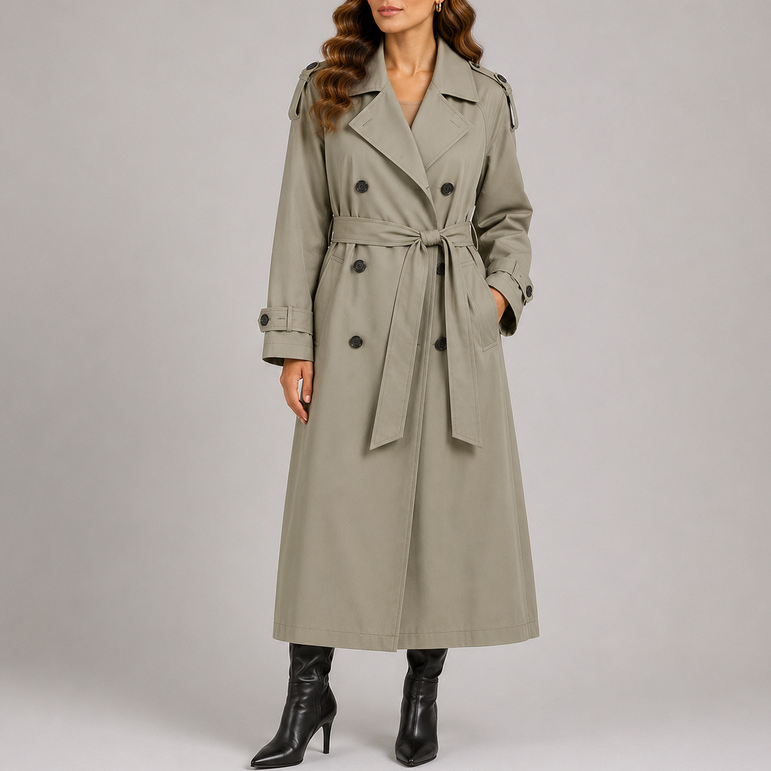 Trench femme intemporel