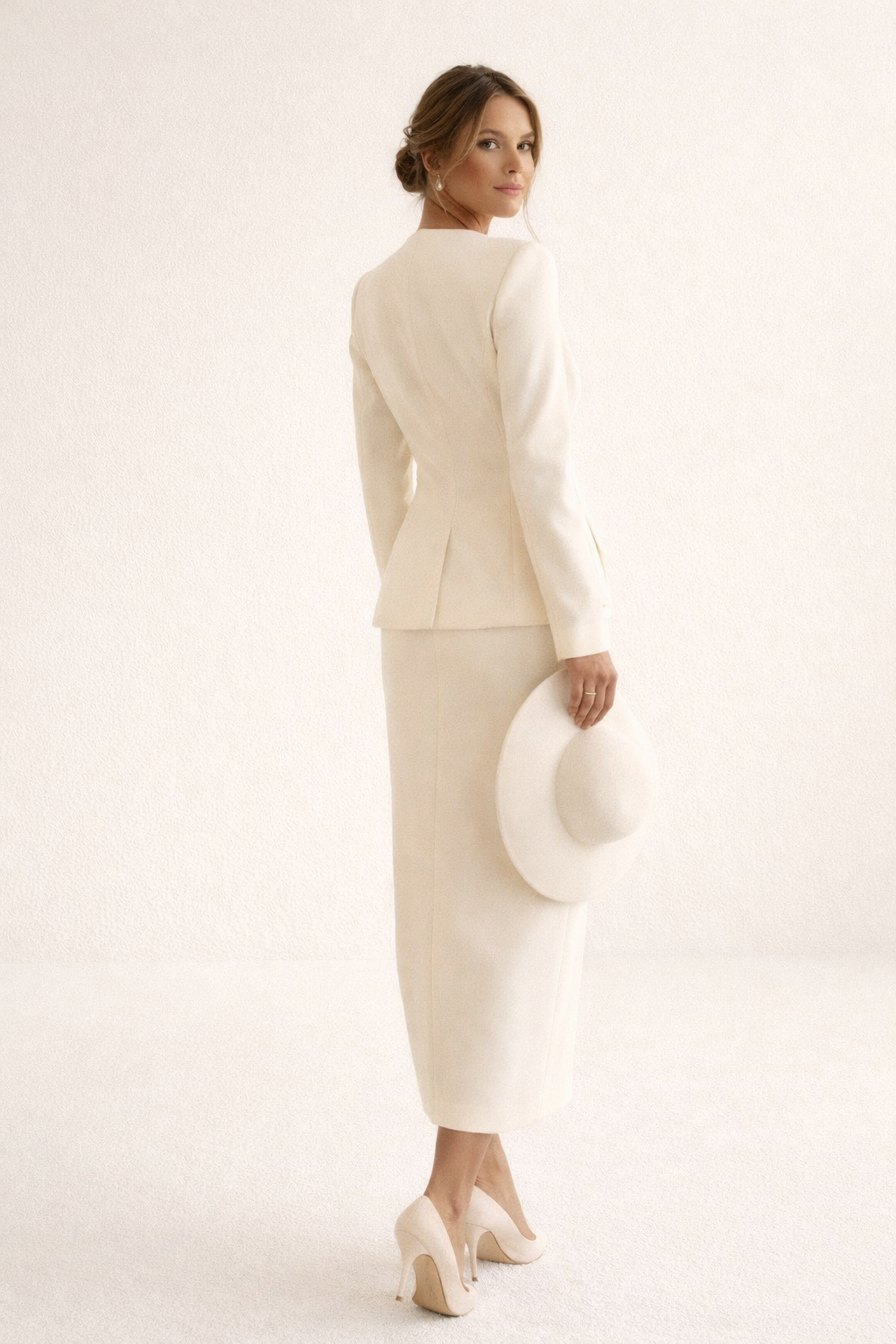 Blazer femme coupe ajustée élégant