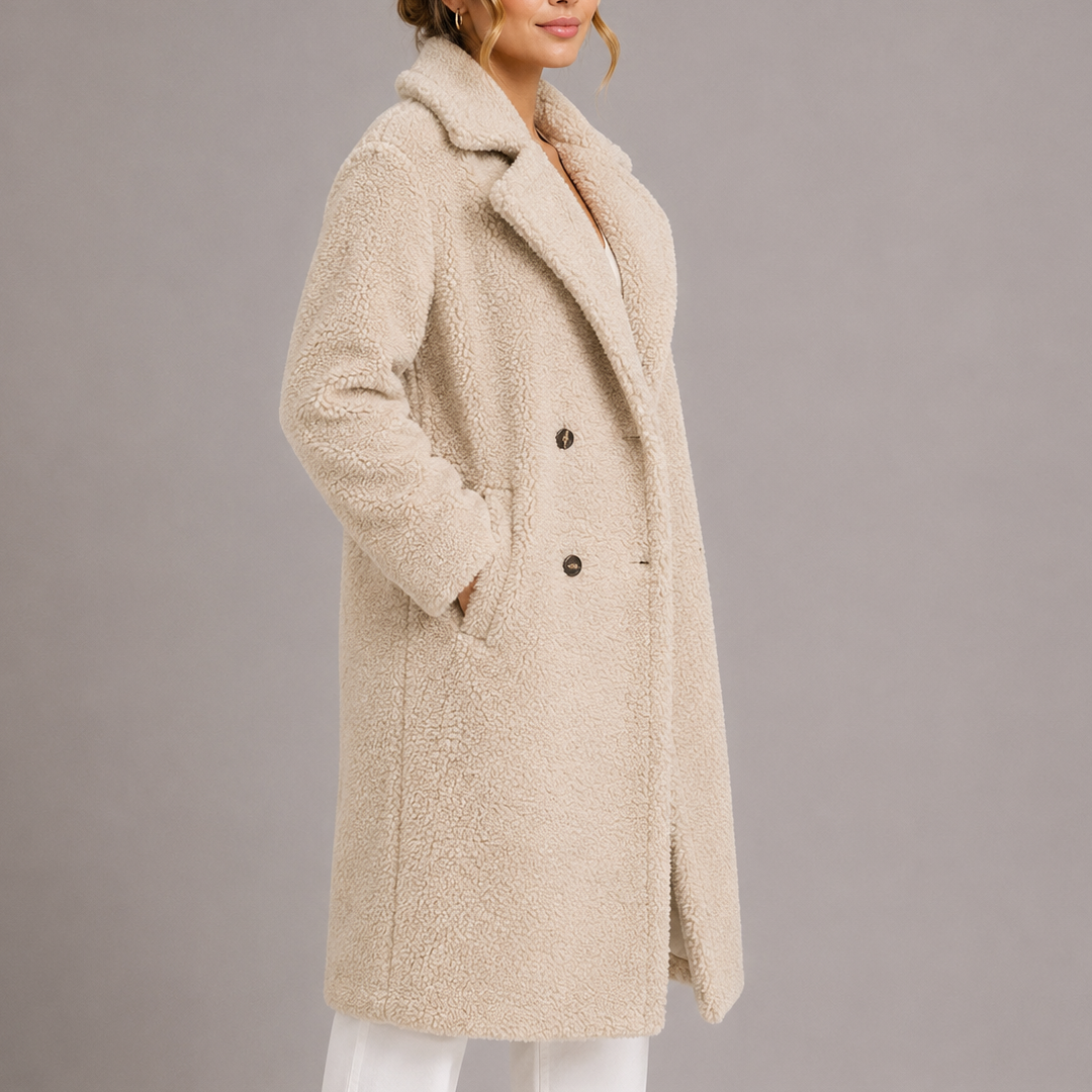 Manteau teddy femme hiver