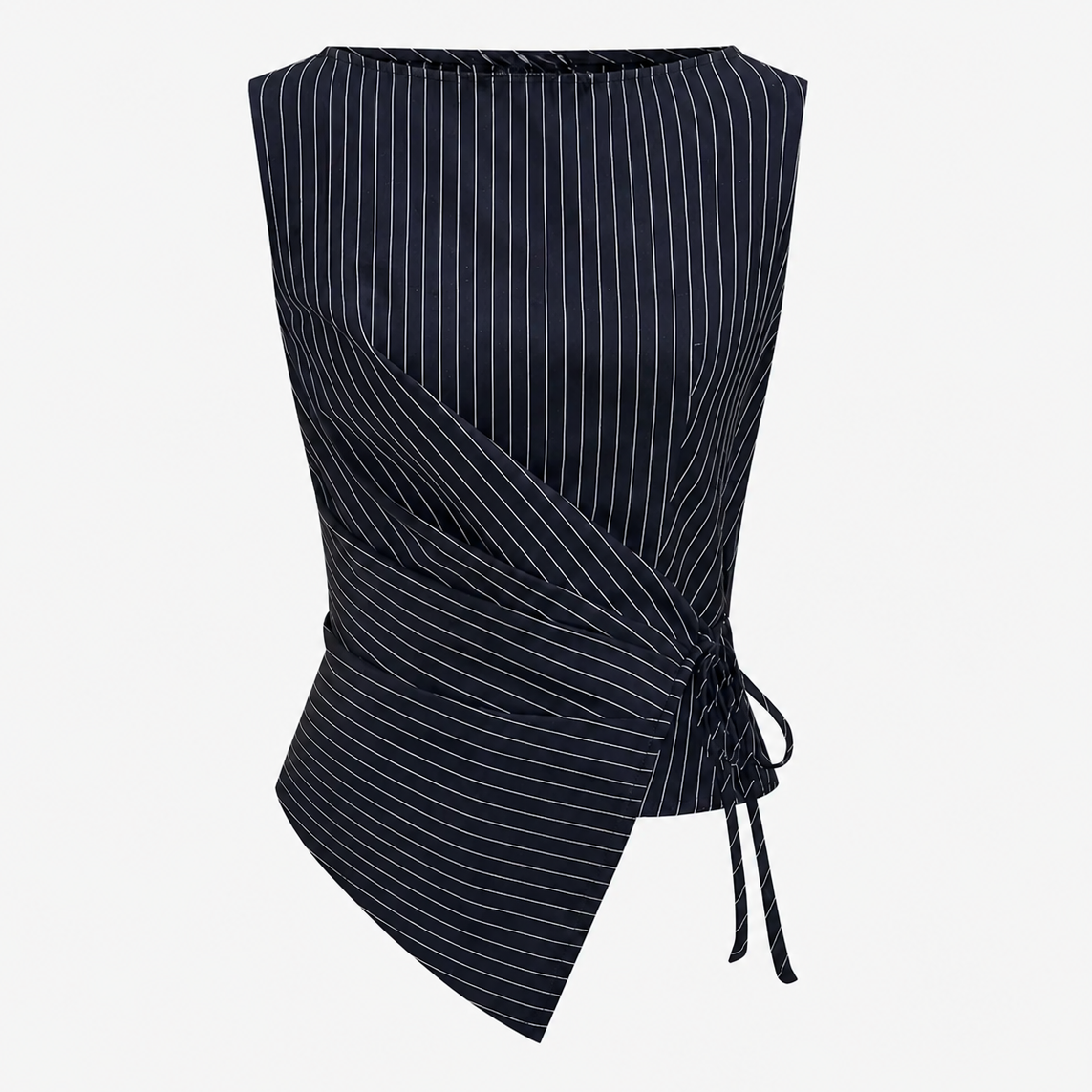 Top femme portefeuille coupe large