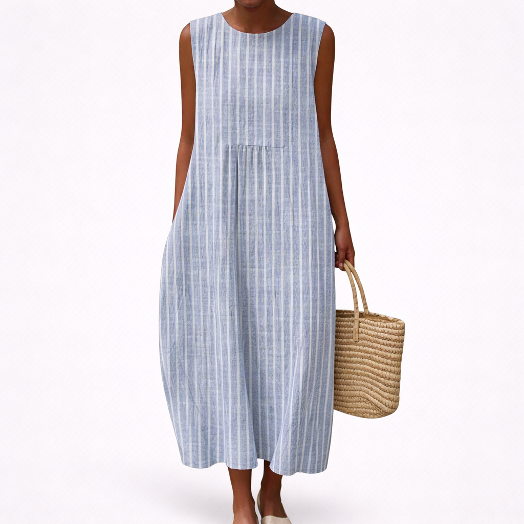 Robe femme sans manches été