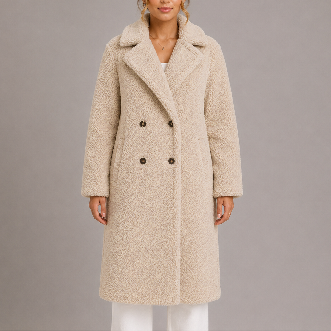 Manteau teddy femme hiver