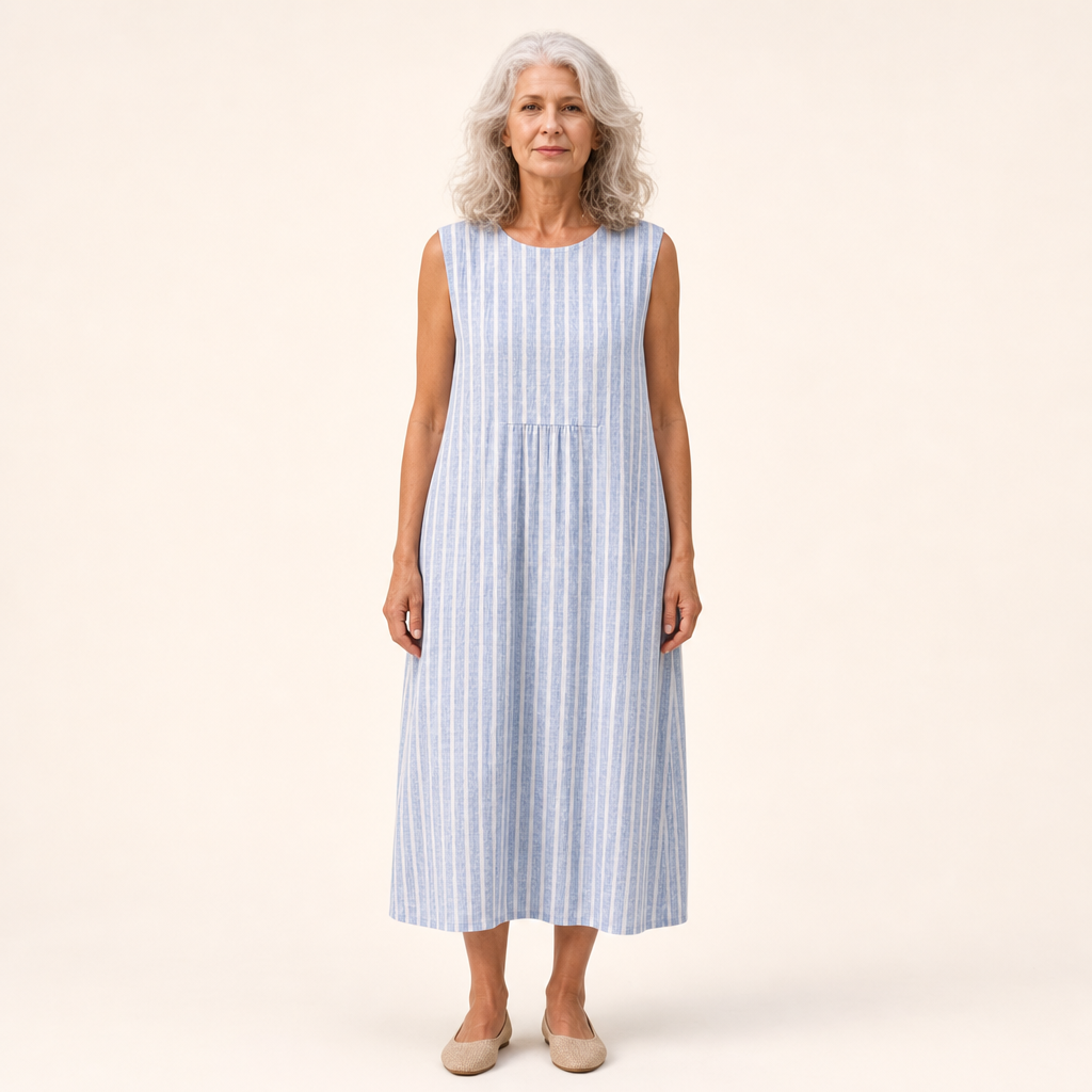Robe femme sans manches été